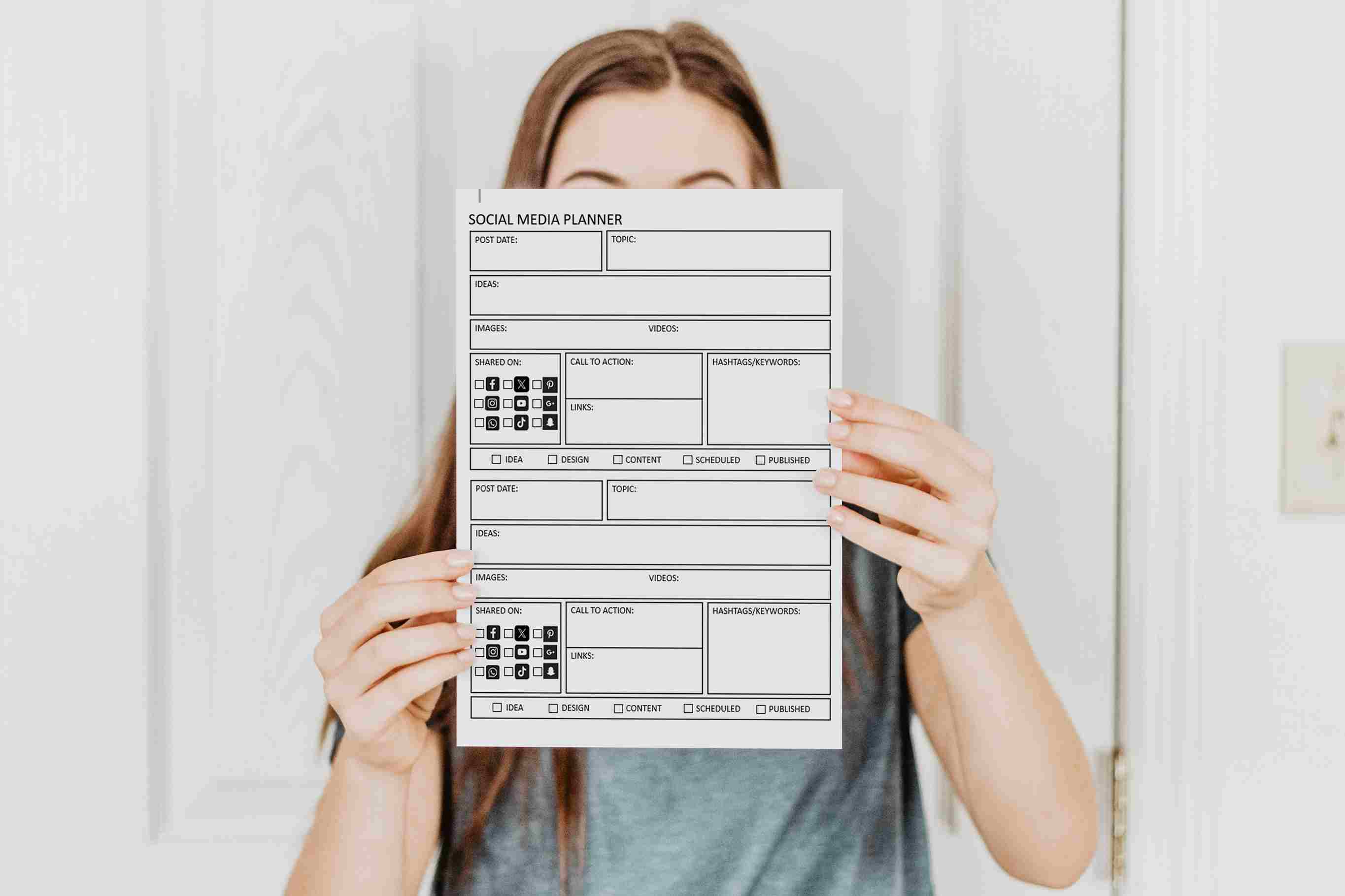Download Social Media Content Calendar